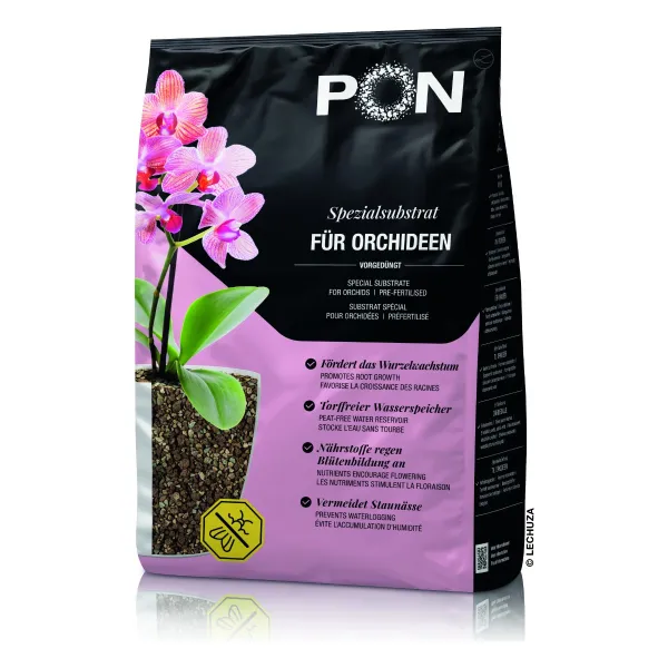 PON-Pflanzsubstrat ORCHIDPON 6 Liter für Orchideen PON-Pflanzsubstrat ORCHIDPON 6 Liter für Orchideen