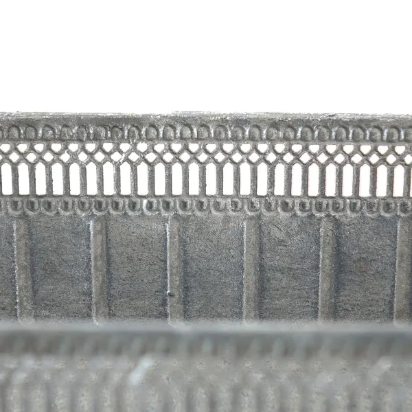POSIWIO Pflanzschale L Grau Vintage Stil 51 x16 cm - Metall verzinkt