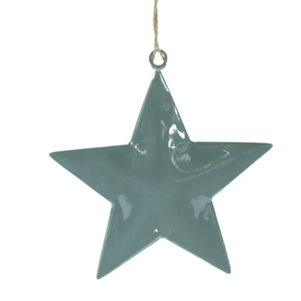 POSIWIO Weihnachtssternanhänger Dunkelgrün Ø ca. 12,5 cm - Metall POSIWIO Weihnachtssternanhänger Dunkelgrün Ø ca. 12,5 cm - Metall