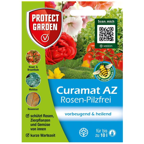 PROTECT GARDEN Curamat AZ Rosen-Pilzfrei - 2 x 4 ml