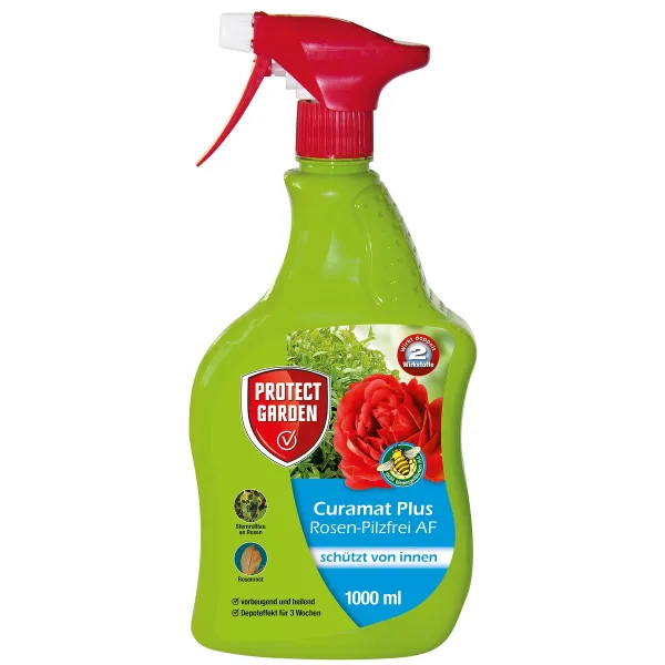 PROTECT GARDEN Curamat Plus Rosen-Pilzfrei AF anwendungsfertig - 1 Liter PROTECT GARDEN Curamat Plus Rosen-Pilzfrei AF anwendungsfertig - 1 Liter