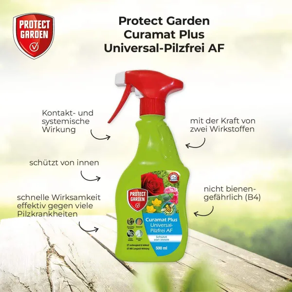 PROTECT GARDEN Curamat Plus Universal-Pilzfrei AF 500 ml anwendungsfertig