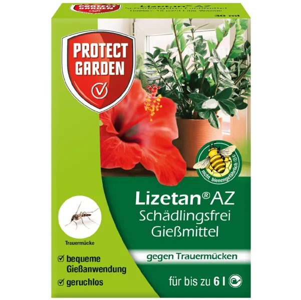 PROTECT GARDEN Lizetan® AZ Schädlingsfrei Gießmittel für 6 Liter - 30 ml