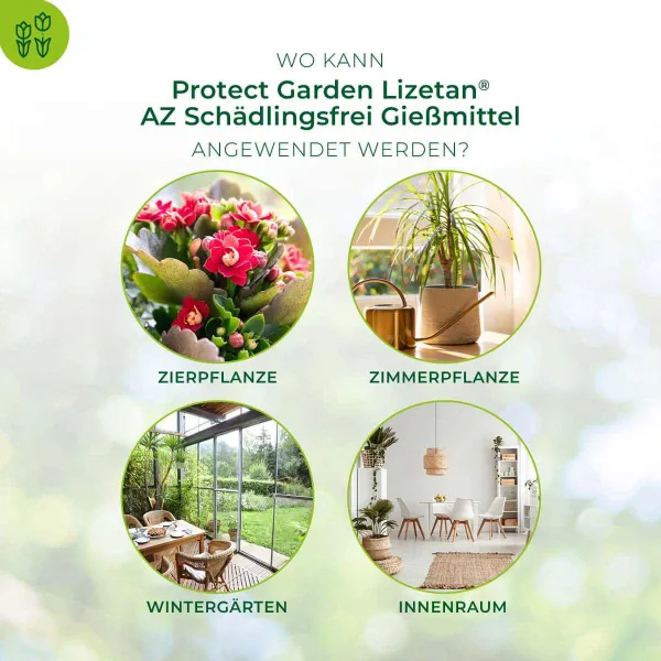 PROTECT GARDEN Lizetan® AZ Schädlingsfrei Gießmittel für 6 Liter - 30 ml