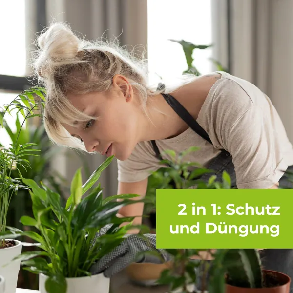 PROTECT GARDEN Lizetan Plus Combistäbchen für Zimmer- & Balkonpflanzen - 20 Stück