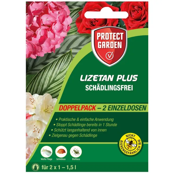 PROTECT GARDEN Lizetan Plus Schädlingsfrei - 2 x 4 ml PROTECT GARDEN Lizetan Plus Schädlingsfrei - 2 x 4 ml
