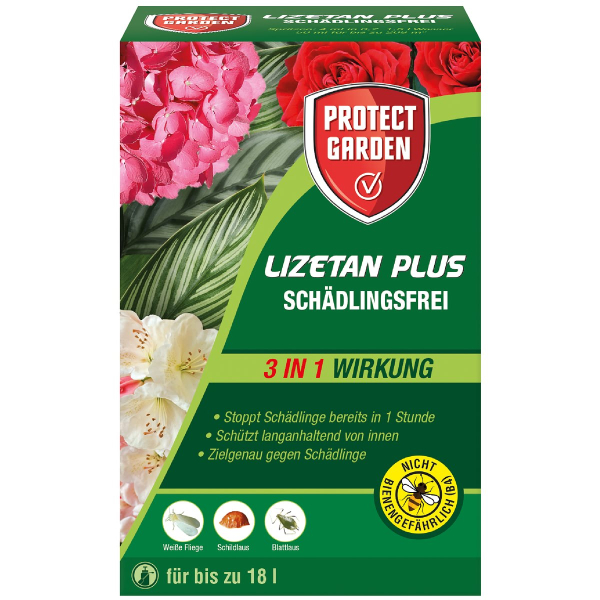 PROTECT GARDEN Lizetan Plus Schädlingsfrei 50 ml für 18 Liter Spritzwasser
