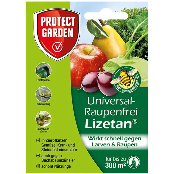 PROTECT GARDEN Lizetan® Universal-Raupenfrei 9 ml für bis zu 300 m² PROTECT GARDEN Lizetan® Universal-Raupenfrei 9 ml für bis zu 300 m²