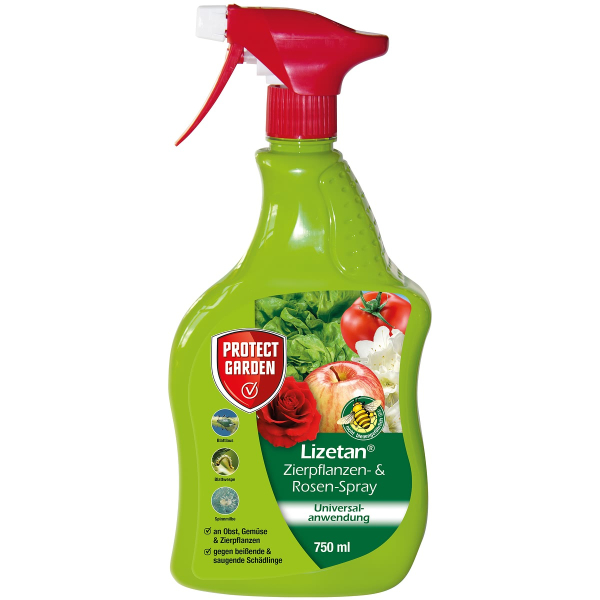 PROTECT GARDEN Lizetan® Zierpflanzen- & Rosen-Spray AF anwendungsfertig - 750 ml