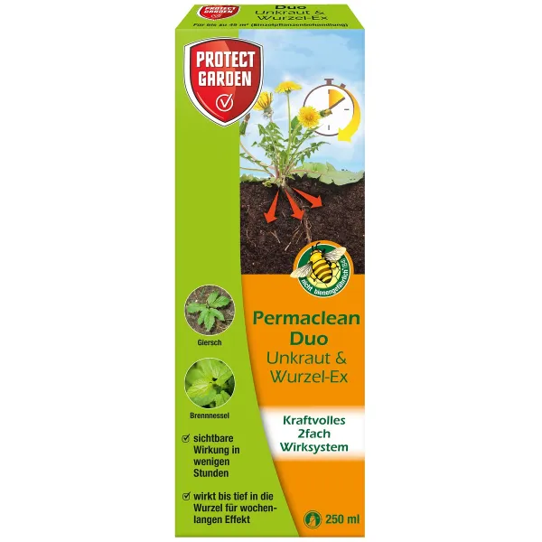 PROTECT GARDEN Permaclean Duo Unkaut & Wurzel-Ex 250 ml PROTECT GARDEN Permaclean Duo Unkaut & Wurzel-Ex 250 ml