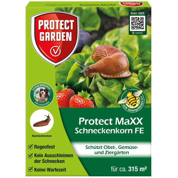 PROTECT GARDEN Protect MaXX Schneckenkorn FE für 315 m² - 1,2 kg