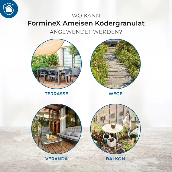PROTECT HOME FormineX Ameisen Ködergranulat 600 g