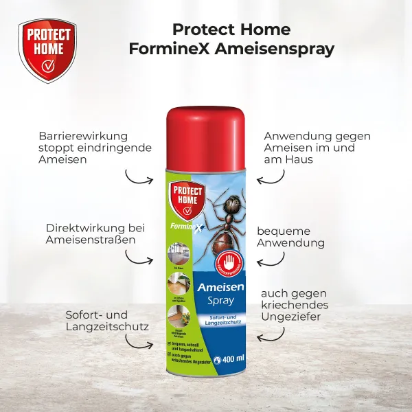 PROTECT HOME FormineX Ameisenspray - 400 ml x 2