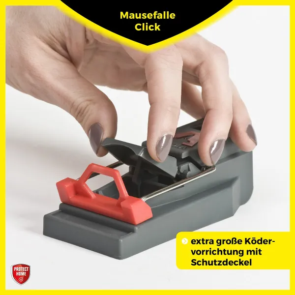 PROTECT HOME Mausefallen Click 3 Stück