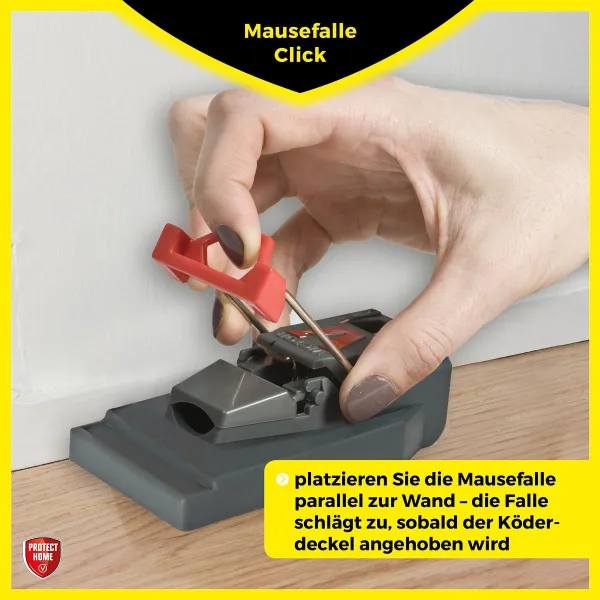 PROTECT HOME Mausefallen Click 3 Stück