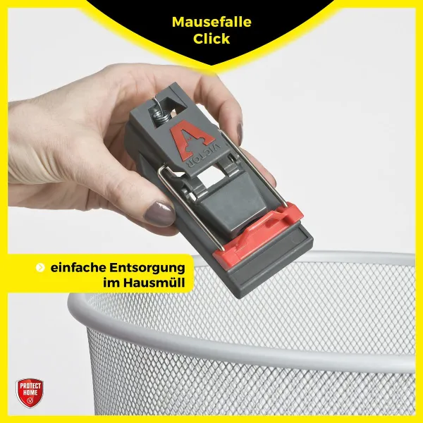 PROTECT HOME Mausefallen Click 3 Stück