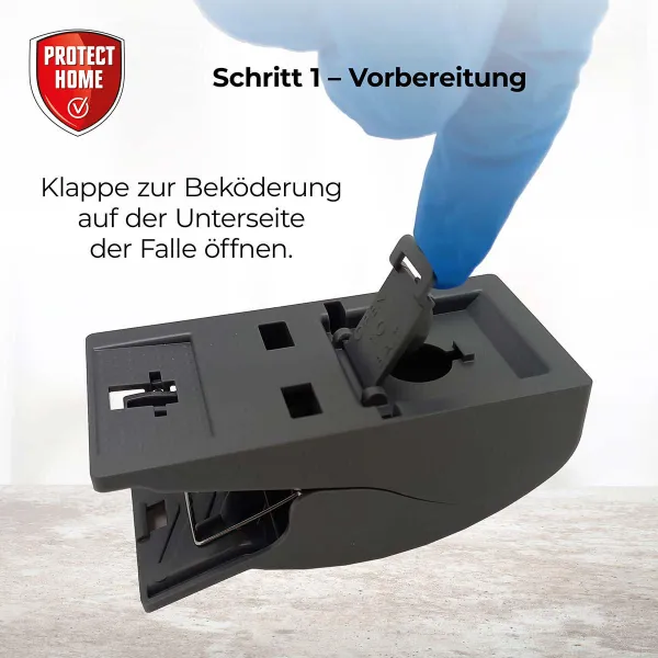 PROTECT HOME Mausefallen Easy Catch 2er Set