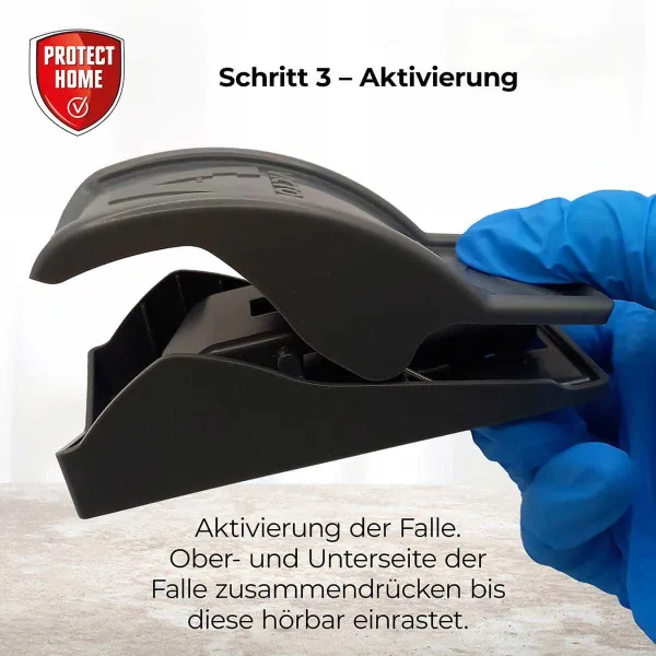 PROTECT HOME Mausefallen Easy Catch 2er Set