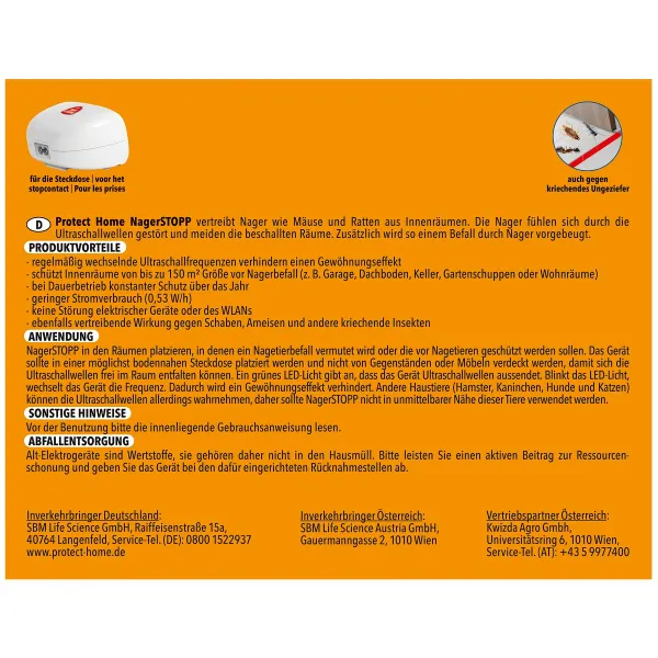 PROTECT HOME NagerSTOPP mit 150 m² Reichweite