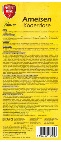 Protect Home Natria Ameisen Köderdose 2 St.