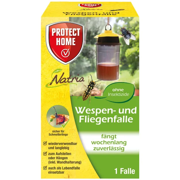 PROTECT HOME Natria Wespen- und Fliegenfalle