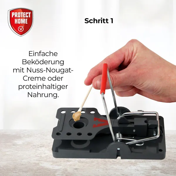 PROTECT HOME Rattenfallen Click - 2 Stück