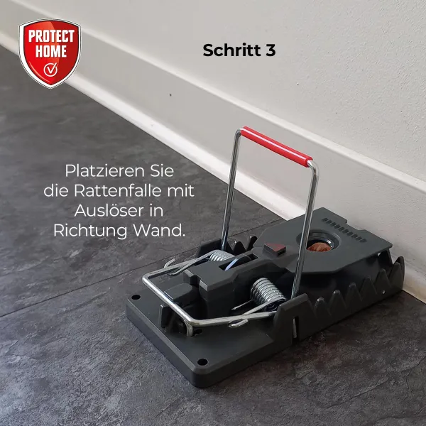 PROTECT HOME Rattenfallen Click - 2 Stück