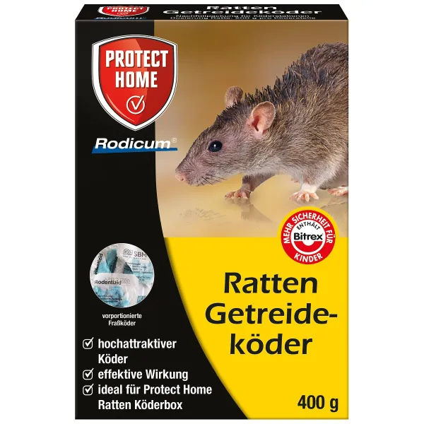 PROTECT HOME Rodicum® Ratten Getreideköder - 400 g