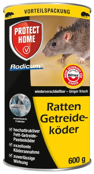 PROTECT HOME Rodicum® Ratten Getreideköder - 600 g