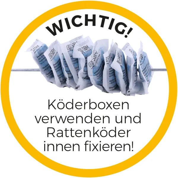 PROTECT HOME Rodicum® Ratten Portionsköder - 500 g x 5
