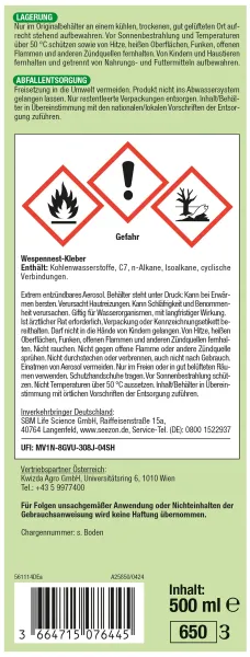 PROTECT HOME Wespennest Kleber - 500 ml