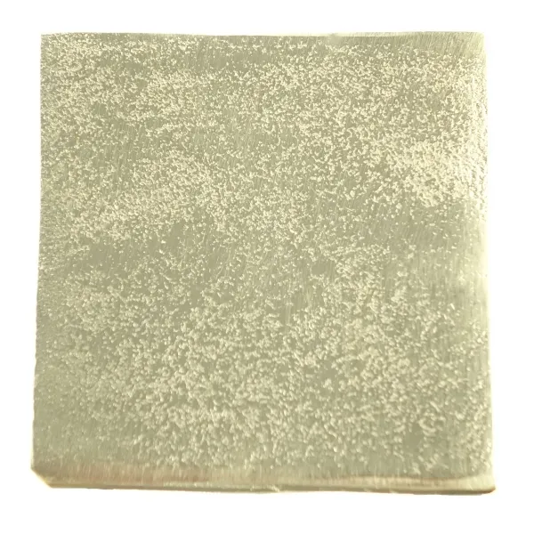 Quadratische Untersetzer Goldfarben 10 x 10 cm aus Aluminium - 4er Set Quadratische Untersetzer Goldfarben 10 x 10 cm aus Aluminium - 4er Set