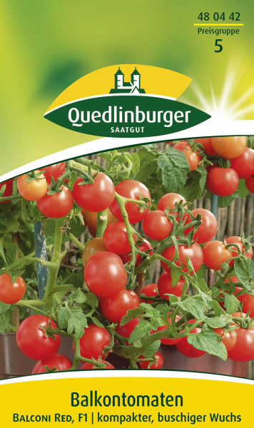 Quedlinburger Balkontomaten Balconi Red - Gemüsesamen