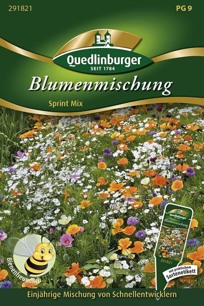 Quedlinburger Blumenmischung Sprint Mix - Blumensamen