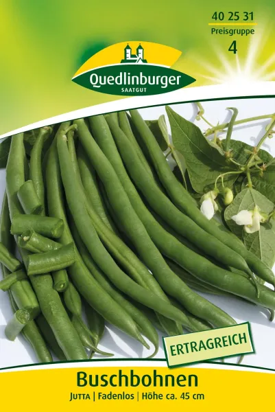Quedlinburger Buschbohnen Jutta - Gemüsesamen Quedlinburger Buschbohnen Jutta - Gemüsesamen