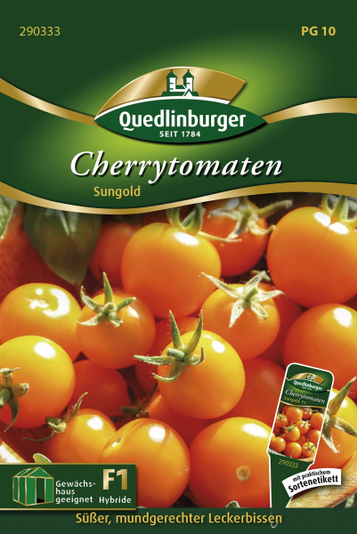 Quedlinburger Cherrytomaten Sungold - Gemüsesamen