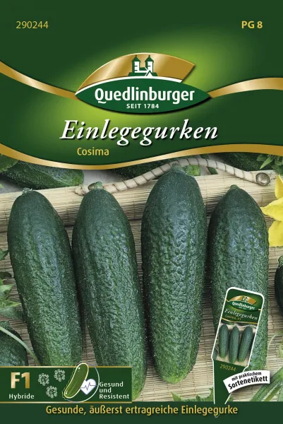 Quedlinburger Einlegegurken Cosima - Gemüsesamen