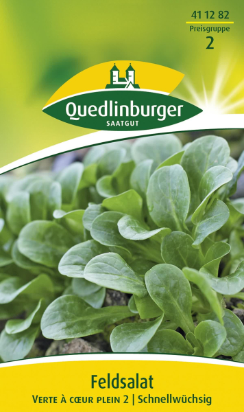 Quedlinburger Feldsalat Verte a coeur plein 2 - Gemüsesamen