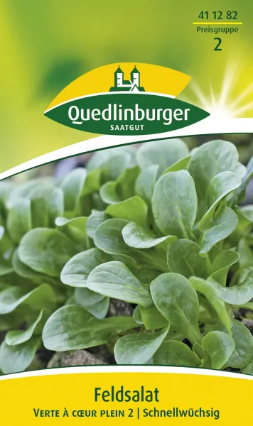 Quedlinburger Feldsalat Verte a coeur plein 2 - Gemüsesamen
