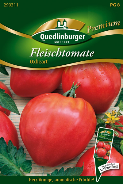 Quedlinburger Fleischtomate Oxheart - Gemüsesamen