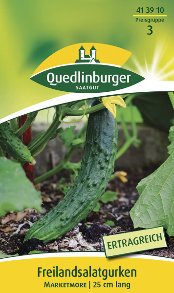 Quedlinburger Freilandsalatgurken Marketmore - Gemüsesamen