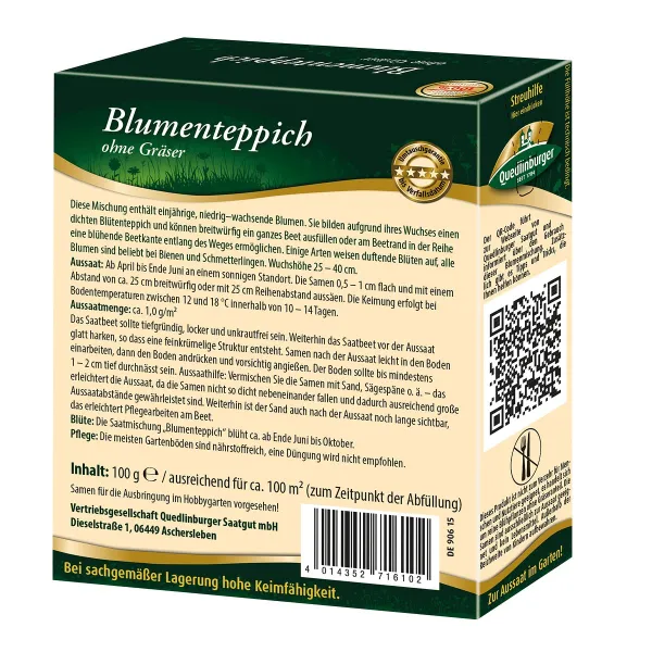 Quedlinburger FS Blumenteppich - Blumensamen