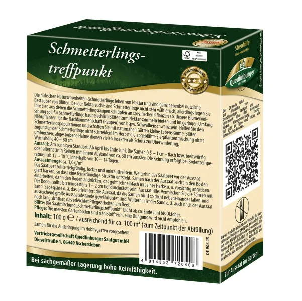 Quedlinburger FS Schmetterlingstreffpunkt - Blumensamen