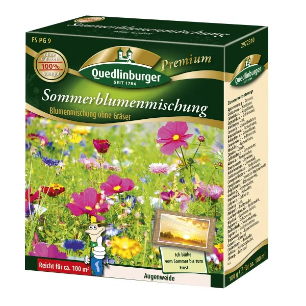 Quedlinburger FS Sommerblumenmischung ohne Gräser - Blumensamen