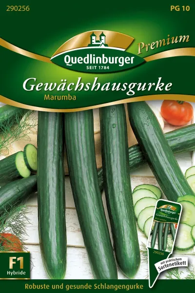 Quedlinburger Gewächshausgurke Marumba - Gemüsesamen