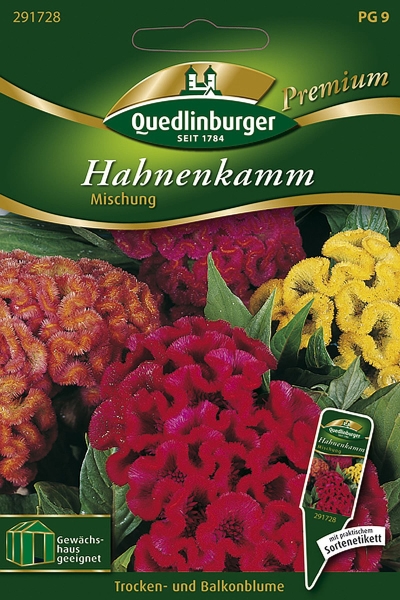 Quedlinburger Hahnenkamm Mischung - Blumensamen