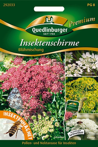 Quedlinburger Insektenschirme Blühmischung - Premium Blumensamen