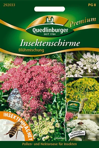 Quedlinburger Insektenschirme Blühmischung - Premium Blumensamen