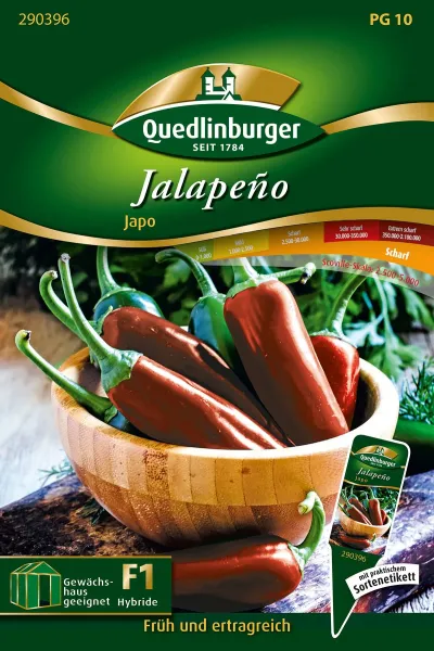 Quedlinburger Jalapeno Japo - Gemüsesamen