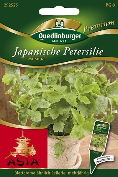 Quedlinburger Japanische Petersilie Mitsuba - Kräutersamen